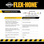 Brush Research BC9M600 FLEX-HONE®, 0.354" (9mm) Diameter, 600 Grit, Silicon Carbide, for Mild Steel, Stainless Steel, Cast Iron and Softer Ferrous Materials