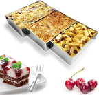 NEWLINE NY Stainless Steel Cake Mousse Ring Molding Forming (Rectangular Cake Pastry Rings)