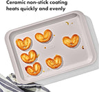 OXO Good Grips Non-Stick Pro Ceramic Coated Metal Bakeware Quarter Sheet Pan – Biscuit