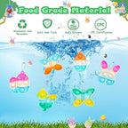 Easter Pop Fidget Toys Bulk Its 24 Pack Easter Party Favors for Kids Easter Egg Fillers Basket Stuffers Mini Pop Keychain It Goodie Bag Stuffers Fidgets for Classroom Prizes Kids Party Supplies Gifts