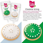 Cake Mate Easter Cookie Decorating Kit – White & Green Icing, Rainbow Nonpareil Mix, Rainbow Sprinkles – Perfect for Decorating Easter Cookies, Brownies, Ice Cream, and More