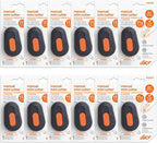 Slice Mini Box Cutter | Manual Retracting | Safe Ceramic Box Cutter Lasting 11x Longer than Metal | Keychain Box Opener | 12 Pack