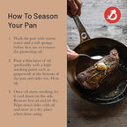 De Buyer MINERAL B Pro Carbon Steel Country Fry Pan with Helper Handle - 12.5” Diameter, 9” Cooking Surface - Ideal for Sauteing, Simmering, Frying - PFAS, PFOA, PFOS Free - Made in France