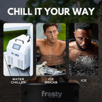 Frosty Ice Pod Pro Cold Plunge - Inflatable Ice Tub for Cold Water Therapy - Pro Grade Cold Plunge Ice Pod with Water Chiller Compatibility - The Ice Pod Cold Plunge Tub for Ice Bath and Ice Plunge