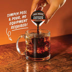 JAVA HOUSE Cold Brew Coffee, Dark Roast Coffee Concentrate Liquid Pods - 1.35 Fluid Ounces (6 count liquid pods per box) Enjoy Hot Or Iced (Sumatran, 6 boxes x 6 pods = 36 Count)