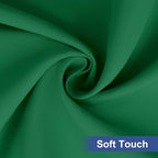 homing Rectangle Table Cloth Cover, Waterproof Polyester Elastic Fitted Tablecloth, Fits for 6 Foot Folding Tables, Washable Table Protector for Christmas, Holiday, Party (Hunter Green, 30" x 72")