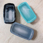 5Pcs Extra Large Ice Block Mold, Silicone Ice Block Molds for Ice Bath Tub, Black Big Ice Cube Molds for Ice Bath, Ice Maker for Cold Plunge or Coolers, Ice Tray Accessories for Ice Bath Chiller