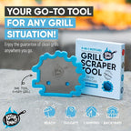 Bristle-Free Grill Scraper Gadget for Dads Who Like Grilling and Have Everything