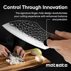 Matsato Chef Knife, Kitchen Japanese Steel Chefs Knife, Meat & Vegetables Cooking And Chopping Chef Knives, Cuchillos De Cocina - Kitchen Gifts, Womens, Dad Gifts for Christmas 4.53 Inches Blade