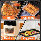 WIBIMEN Grill Mats for Outdoor Grill, Copper 9pcs Grill Mat, 100% Non-Stick PFOA Free 15.75 x 13", Heavy Duty, Reusable and Easy to Clean - Gas Charcoal & Electric BBQ