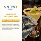 Snowy River Gold, Cocktail & Margarita Sugar Rimmer - Vibrant Color Glass Rimming Sugar with Medium Crystal Texture - 80oz