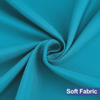 homing Rectangle Table Cloth Cover, Waterproof Polyester Elastic Fitted Tablecloth, Fits for 5 Foot Folding Tables, Washable Table Protector for Picnic, Camping, Outdoor (Teal, 36" x 60")