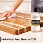 Thirteen Chefs Mineral Oil - 128oz Food Grade Conditioner for Wood Cutting Board, Countertop & Butcher Block, Lubricant for Knife or Meat Grinder - Safe USP Finish on Marble, Soapstone