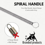 Chandler Whisks for Cooking | Pack of 3 | Small Set – Stainless Steel Whisk - Perfect for Blending, Beating, and Stirring - Heat Resistant, Anti-Rust Kitchen Whisk, Hand Mixer (Sizes 5’’, 7’’, 9’’)