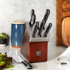 HENCKELS Dynamic Razor-Sharp 7-Piece Knife Set, Chef Knife, Bread Knife, German Engineered Informed by 100+ Years of Mastery