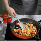 To encounter Silicone Spatula, 7 Pieces Seamless Spatula Set, Nonstick Turner Spatulas for Baking, Cooking & Mixing, Dishwasher Safe