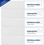 Vacuum Cleaner Bags Fit for Miele Classic C1 Complete C1 C2 C3 S227 S240 S270 S400 S2 S5 S8 Series, Include 9 Packs 3D Efficiency Airclean Bags with 3 Motor Protection Filters and 3 AirClean Filters