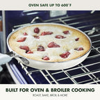 GreenPan Nova 8” Frying Pan Skillet, Induction Suitable Diamond Infused PFOA and PFAS-Free Nontoxic Ceramic Nonstick, Dishwasher and Oven Safe Fry Pan, Quick Even Heating, Cream White