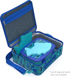 Bentgo Buddies Reusable Ice Packs - Slim Ice Packs for Lunch Boxes, Lunch Bags, and Coolers - Multicolored 4 Pack (Shark)