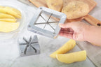 New Star Foodservice 37432 Commercial Restaurant 6-Wedge Blade Pusher Kit for French Fry Cutter, Metallic