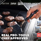 DI ORO Designer Series Wide Slotted Turner Spatula - Features 600F Heat-Resistant No-Melt Rubber Spatula Handle and Blade - Silicone for Cooking or Baking - Dishwasher Safe