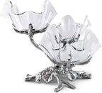 Arthur Court Grape 3-Tier Acrylic Bowl Stand