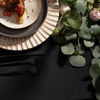 Gee Di Moda Rectangle Tablecloth - 90 x 132" Inch - Black Rectangular Table Cloth for 6 Foot Table in Washable Polyester - Great for Buffet Table, Parties, Holiday Dinner, Wedding & More
