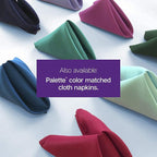 Gee Di Moda Rectangle Tablecloth - 60 x 126 Inch Burgundy Table Cloth for 8 Foot Rectangle Table - Heavy Duty Washable Fabric - for 8 Ft Buffet Table, Holiday Party, Dinner, Wedding & Baby Shower