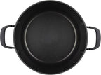 KitchenAid 84805 Hard Anodized Nonstick Stockpot with Lid, 8 Quart - Onyx Black