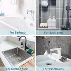 Self Draining Soap Dish,Silicone Suction Cup Soap Holder, Bathroom Soap Dish for Bar Soap,Can Extend Soap Life,Bathroom, Bath Tub, Kitchen Sink (3, Cream White)