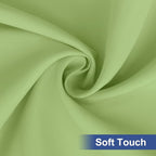 homing Rectangle Table Cloth Cover, Waterproof Polyester Elastic Fitted Tablecloth, Fits for 6 Foot Folding Tables, Washable Table Protector for Picnic, Camping, Outdoor (Sage Green, 30" x 72")