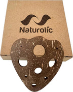 All-Natural Herb Stripping Tool | Herb Stripper with 9 Holes | Herb Peeler for Thyme, Cilantro, Rosemary, Basil, Kale, Chard, Beets, etc | Eco Friendly Kitchen Gadget | Metal & Plastic Free
