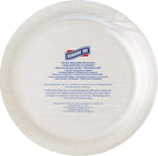Genuine Joe Printed Paper Plates, 10" (Pack of 125)