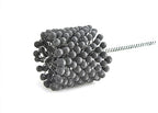 Brush Research BC30012 FLEX-HONE®, 3" (76.2mm) Diameter, 120 Grit, Silicon Carbide, For Mild Steel, Stainless Steel, Cast Iron and Softer Ferrous Materials