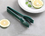 New Star Foodservice 35599 Utility Tong, High Heat Plastic, Straight Edge, 6 Inch, Set of 12, Green