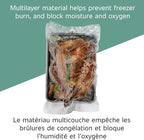 FoodSaver Vacuum Sealer Bags for Extra Large Items (Pack of 8)