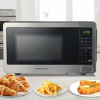 Farberware FMO07WLBKSS Microwave, 0.7 Cu. Ft, Stainless Steel