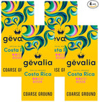 Gevalia Special Reserve Costa Rica Single Origin Medium Roast Ground Coffee (10 Oz Bag) (Pack of 4)