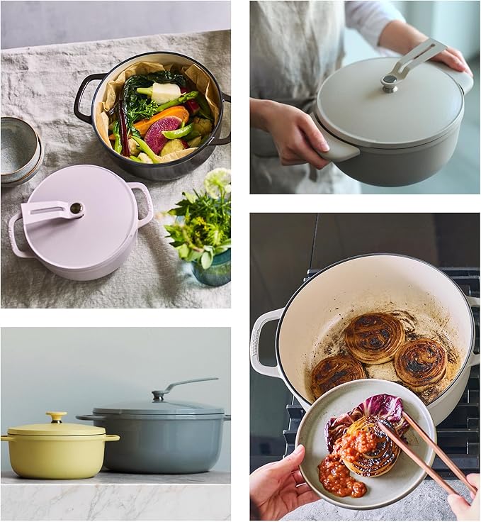Vermicular Oven Pot 2.0 | Lightweight Enameled Cast Iron Pot | 14cm (1 Qt) | Non-Toxic | Induction-compatible | Dutch Oven | Made in Japan | Matte Chamomile Yellow