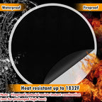 40" Round Fire Pit Mat Compatible with Solo Stove Bonfire,3-Layer Outdoor Under Grill Mat Patio Deck Protector BBQ Pad,Fire Proof Pads for Under Fire Pit,Charcoal Grills,Griddles and Smokers