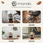 Mondo Drip Coffee Mix (20 Pack) USDA Organic - Variety Pack, Single Serve, Pour Over Pouch Bags, Pre-Filled 100% Arabica, Medium Roast