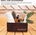 Bamboo Drawer Organizer - Kitchen Utensil Organizer Silverware Tray Cutlery Holder，Office Desk Supplies and Accessories,15 * 5.9 * 2.6,Nut-brown