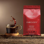 Lifeboost Dark Roast Ground Coffee - Non-GMO Low Acid Single Origin USDA Organic Dark Roast Coffee - Third Party Tested For Mycotoxins & Pesticides - 12 Ounces