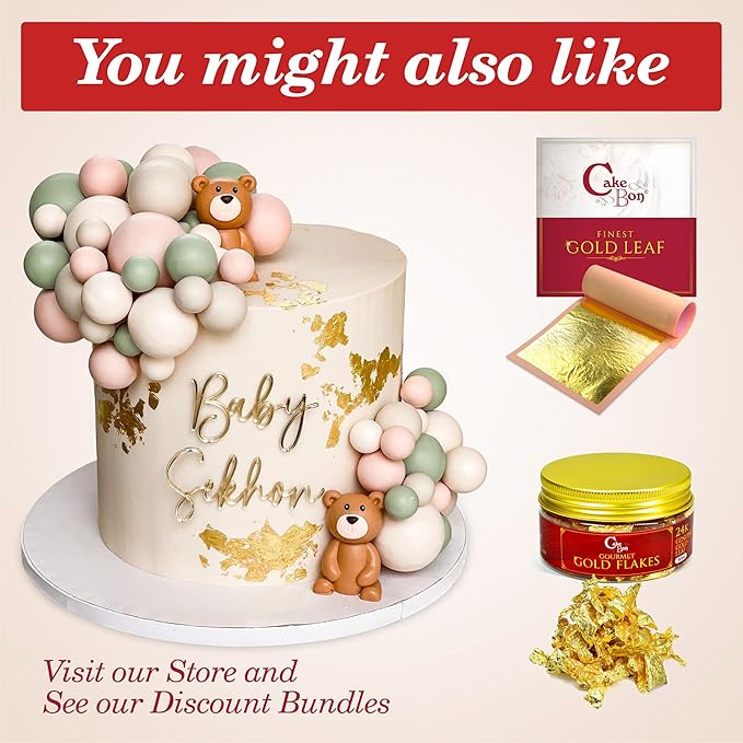 Cakebon Cake Boxes with Boards - 12 Inch Round Cake Drum White (1-pack) - Box With Window for Birthdays, Weddings and Parties