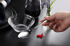 New Star Foodservice 58703 Rose Pattern, 18/0 Stainless Steel, Dinner/Dessert Spoon, 7-Inch, Set of 12