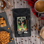 Bones Coffee Company NEW Favorite Flavors Sample Pack, Assorted Flavored Coffee Medium Roast Arabica Beans Specialty Coffee Gifts, Auto Drip and French Press Compatible, 4 oz Pack of 5 Whole Bean
