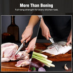 PAUDIN Boning Knife 6 Inch, Super Sharp Fillet Knife, German High Carbon Stainless Steel Deboning Knives, Professional Boning Knives for Meat Poultry Chicken, Pakkawood Handle with Gift Box