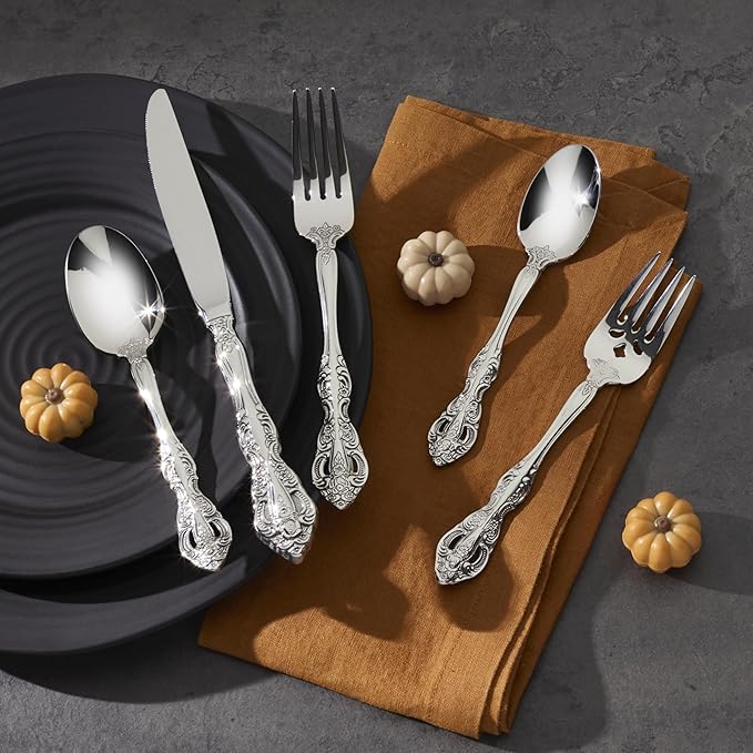 MICHELANGELO S/4 SALAD FORK (25)