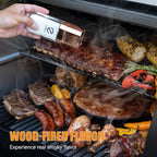 Z GRILLS Wood Pellet Smoker Grill, 8 in 1 BBQ Grill with Auto Temperature Control, 697 sq in Cooking Area for Backyard, Patio and Outdoor Cooking, 7002E, Sliver