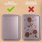 PaperChef – Mini Parchment Baking Cups – Easy Release, Non-Stick, Unbleached & Compostable – Perfect for Mini Muffins & Cupcakes – 90 Count - 4 Pack